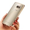 Platynowane etui na Samsung Galaxy S6 silikon SLIM - złoty.