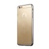 iPhone 5 mirror silikonowe etui lustrzane złote.