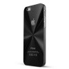 Etui case na iPhone 6 / 6s aluminiowe Spiralo - czarny.
