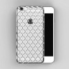 Platynowane etui Diamond case na iPhone 6 / 6s silikon SLIM - srebrne.