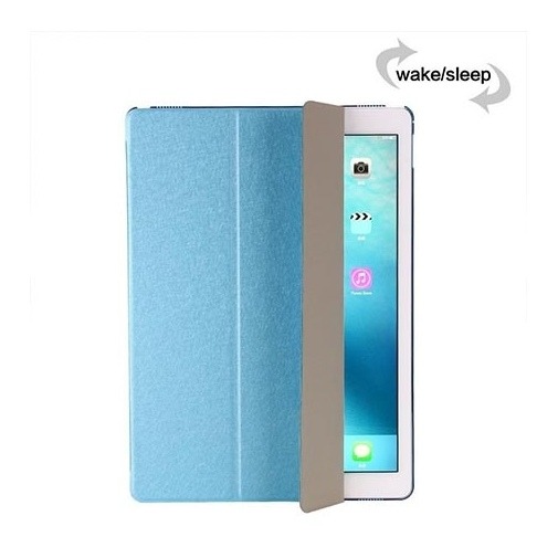 Etui na iPad 3 Smart Cover Silk z klapką - niebieski.