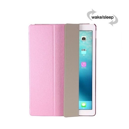 Etui na iPad 4 Smart Cover Silk z klapką - różowy.