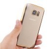 Platynowane etui na Samsung Galaxy S7 silikon SLIM - złoty.