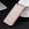 Etui na iPhone 6 / 6s silikonowe platynowane Blink - różowe, Rose gold