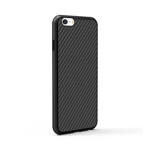 Gumowe etui na telefon iPhone 5 / 5s Karbon - czarny.