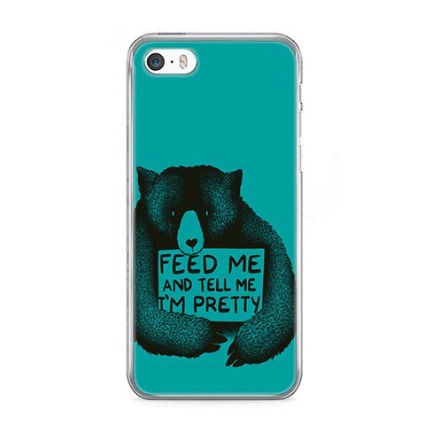 Etui na telefon iPhone 5 / 5s - Feed Me and...