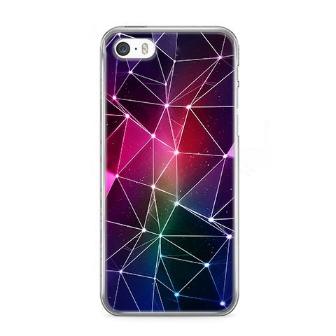 Etui na telefon iPhone 5 / 5s - galaktyka abstract.