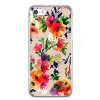 Etui na telefon iPhone 5 / 5s - kolorowe kwiaty.