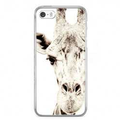 Etui na telefon iPhone SE - żyrafa.