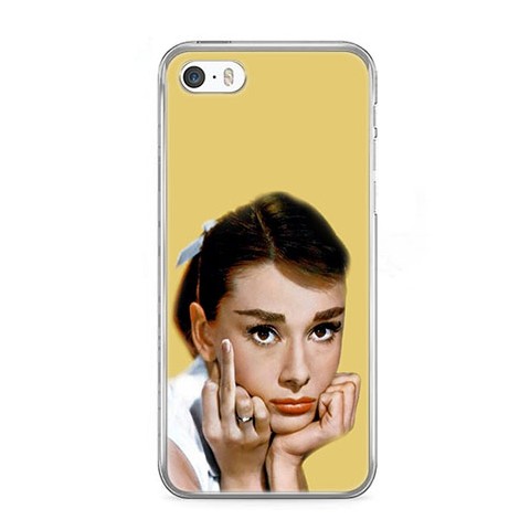 Etui na telefon iPhone SE - Audrey Hepburn F... You.