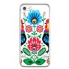 Etui na telefon iPhone SE - łowickie wzory kwiaty.
