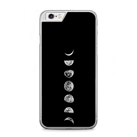 Etui na telefon iPhone 6 / 6s - fazy księżyca.