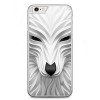 Etui na telefon iPhone 6 / 6s - biały wilk 3d.
