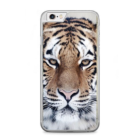 Etui na telefon iPhone 6 / 6s - biały tygrys.
