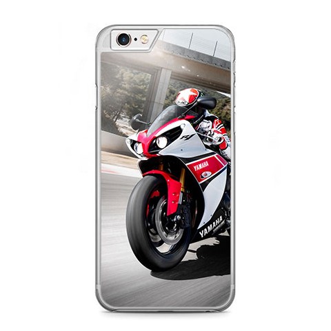 Etui na telefon iPhone 6 / 6s - motocykl ścigacz.