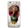 Etui na telefon iPhone 6 / 6s - kwiatowa czaszka.