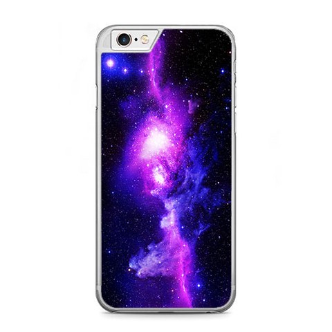 Etui na telefon iPhone 6 Plus / 6s Plus - fioletowa galaktyka.