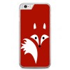 Etui na telefon iPhone 6 Plus / 6s Plus - czerwony lisek.