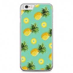 Etui na telefon iPhone 6 Plus / 6s Plus - żółte ananasy.