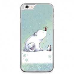 Etui na telefon iPhone 6 Plus / 6s Plus - polarne zwierzaki.