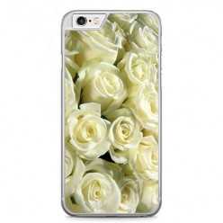 Etui na telefon iPhone 6 Plus / 6s Plus - białe róże.