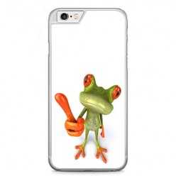 Etui na telefon iPhone 6 Plus / 6s Plus - zabawna żaba 3d.