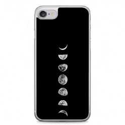 Etui na telefon iPhone 7 - fazy księżyca.