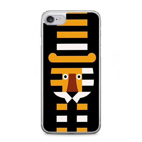 Etui na telefon iPhone 7 - pasiasty tygrys.