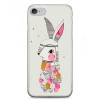Etui na telefon iPhone 7 - kolorowy królik.