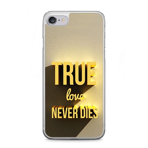 Etui na telefon iPhone 7 - True Love Never...