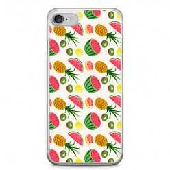 Etui na telefon iPhone 7 - arbuzy i ananasy.