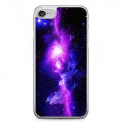 Etui na telefon iPhone 7 - fioletowa galaktyka.