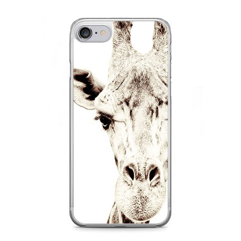 Etui na telefon iPhone 7 - żyrafa.