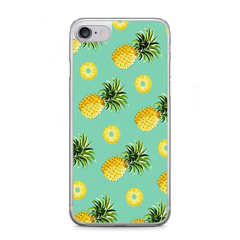 Etui na telefon iPhone 7 - żółte ananasy.