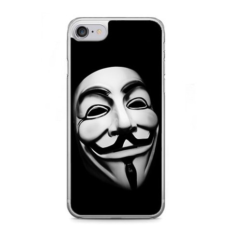 Etui na telefon iPhone 7 - maska anonimus.