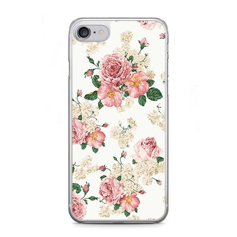Etui na telefon iPhone 7 - kolorowe polne kwiaty.