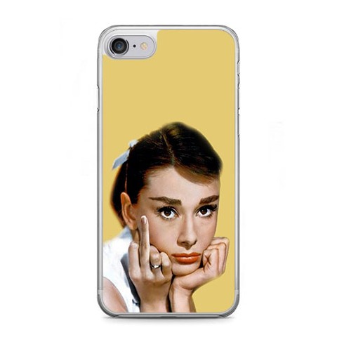 Etui na telefon iPhone 7 - Audrey Hepburn F... You.