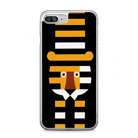 Etui na telefon iPhone 7 Plus - pasiasty tygrys.