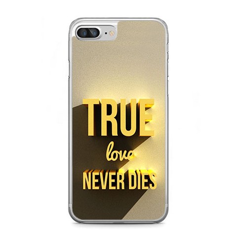 Etui na telefon iPhone 7 Plus - True Love Never...