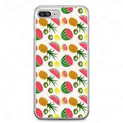 Etui na telefon iPhone 7 Plus - arbuzy i ananasy.