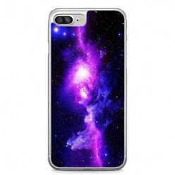 Etui na telefon iPhone 7 Plus - fioletowa galaktyka.