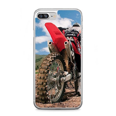 Etui na telefon iPhone 7 Plus - motocykl cross.