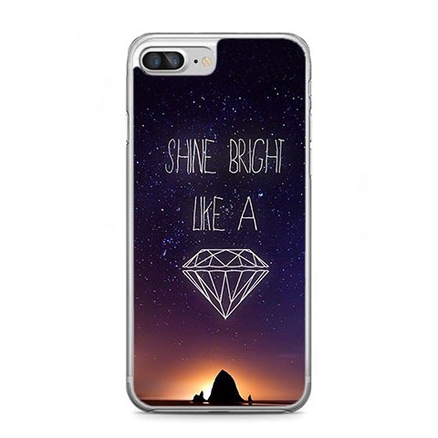 Etui na telefon iPhone 7 Plus - Shine Bright Like...