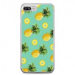 Etui na telefon iPhone 7 Plus - żółte ananasy.