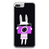 Etui na telefon iPhone 7 Plus - królik z aparatem.