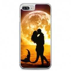 Etui na telefon iPhone 7 Plus - romantyczny pocałunek.