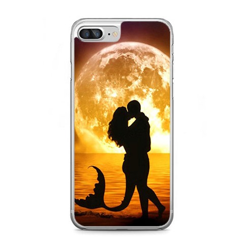 Etui na telefon iPhone 7 Plus - romantyczny pocałunek.