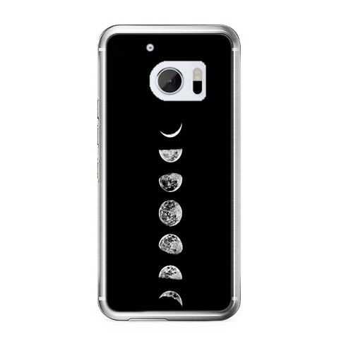 Etui na telefon HTC 10 - fazy księżyca.