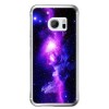 Etui na telefon HTC 10 - fioletowa galaktyka.