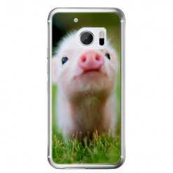 Etui na telefon HTC 10 - mała świnka.